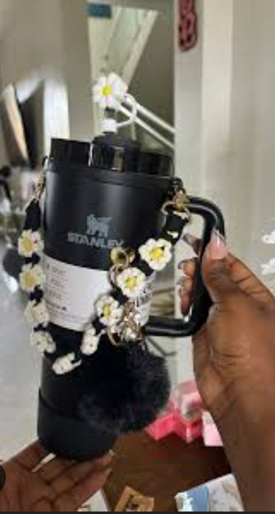 Stanley cup and Accessories (Black ⬛)