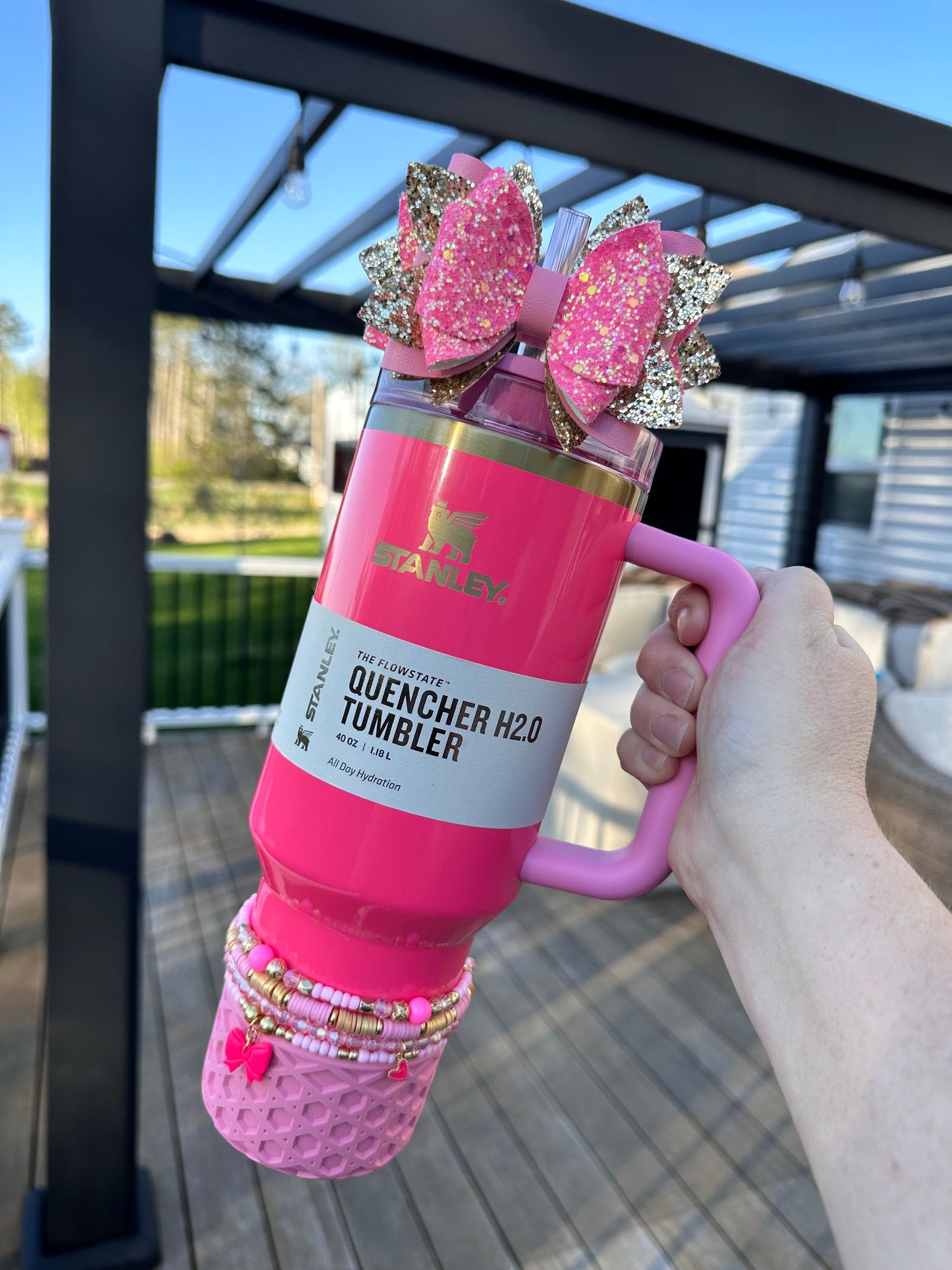 Stanley cup and Accessories (Pink 💗)